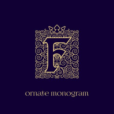 taç f ile monogram