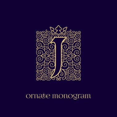 taç j ile monogram