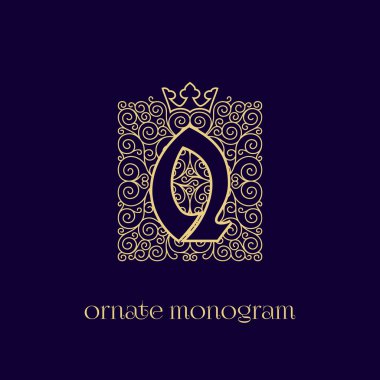 taç q ile monogram
