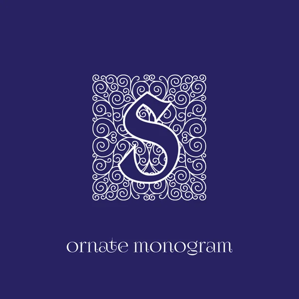 Monograma S — Vector de stock