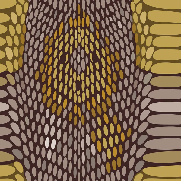 Texture de peau de serpent python. Modèle sans couture. Vecteur — Image vectorielle