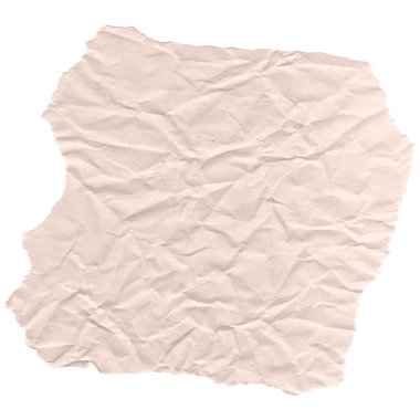 Folds the paper. Kraft paper. vector
