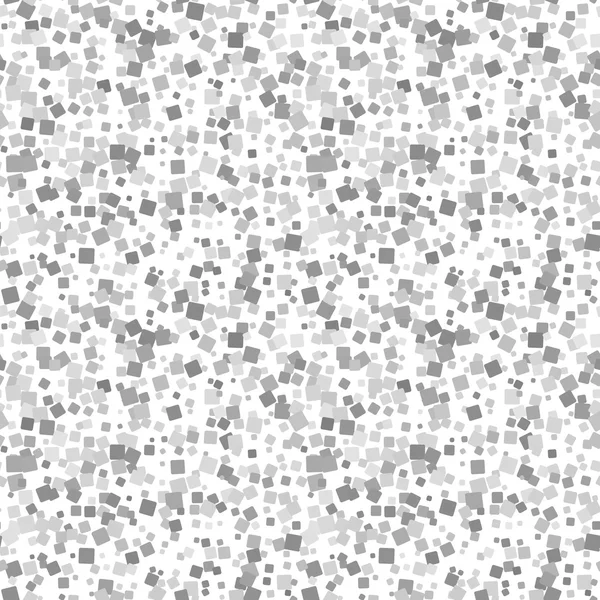 Mosaic gray seamless pattern on white background. Vector — Stock Vector