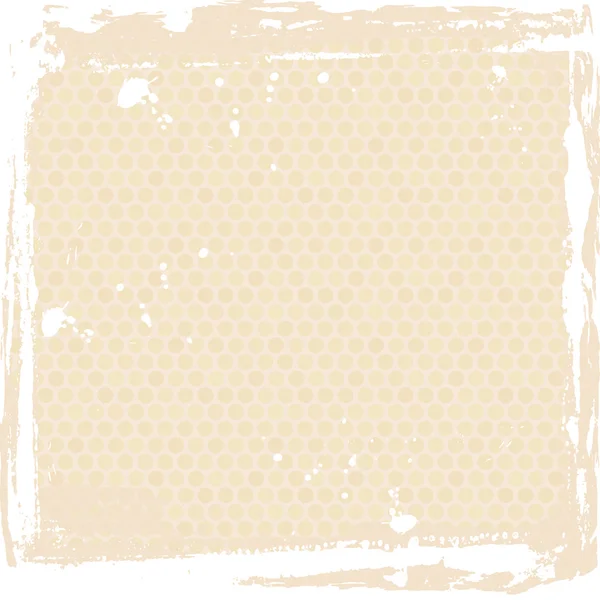 Abstract grunge frame. beige Background template. Vector — Διανυσματικό Αρχείο