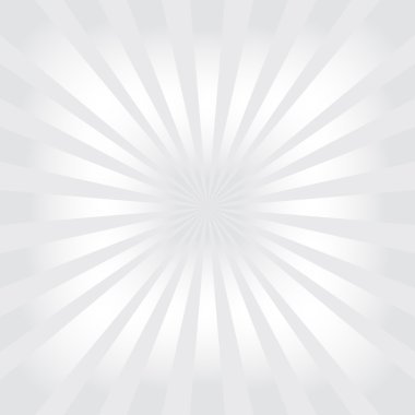 White rays on gray background. Abstract background. Vector