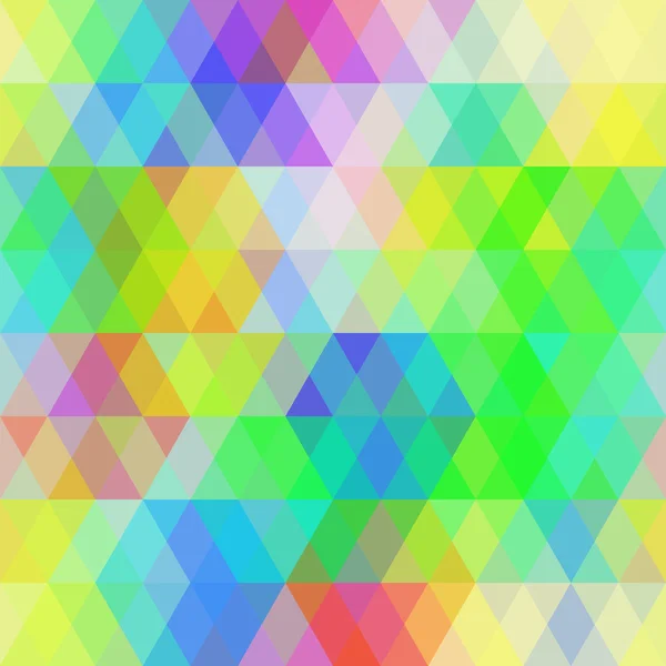 Abstract hipsters seamless pattern with bright colored rhombus. Geometric background rainbow color. Vector — Stockvector