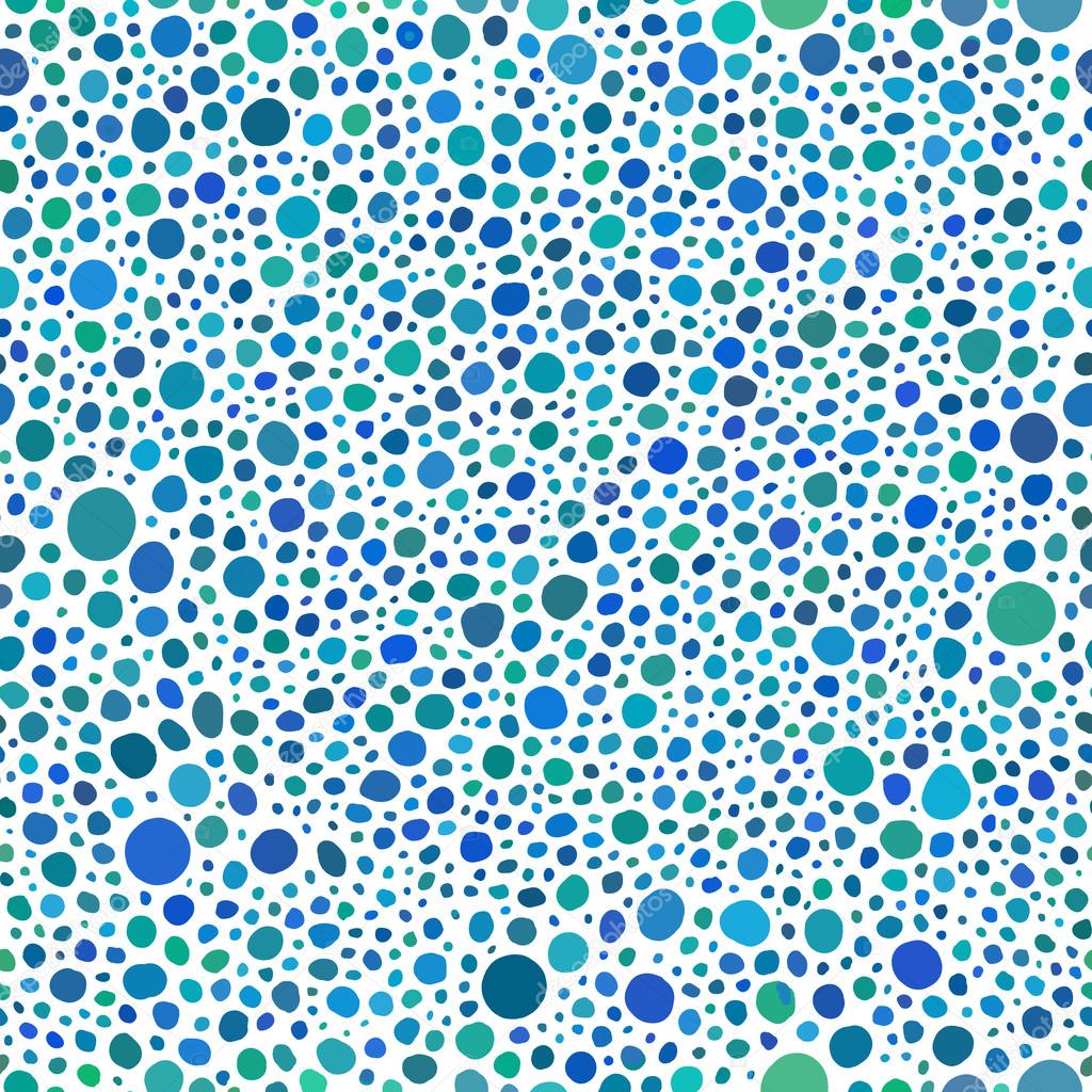 Tiny blue dots seamless pattern