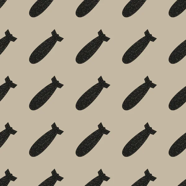 Chute de bombes du ciel motif sans couture — Image vectorielle