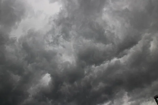 Темні Хмари Дощу Небі — стокове фото
