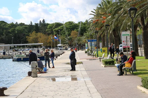 Makarska Croatia 2021 Sunny Sunday Makarska — Stock Photo, Image