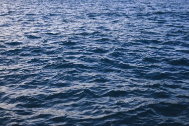 Denizin dalgalı yüzeyi