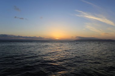 Adriyatik Denizi üzerinde gün batımı