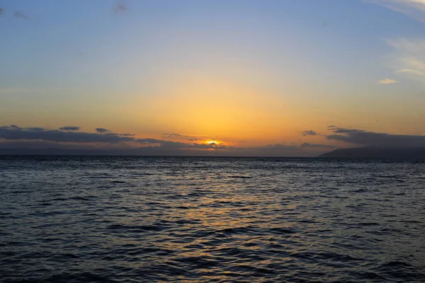 Sonnenuntergang Über Der Adria — Stockfoto