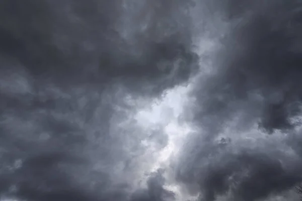 Dark sky full of clouds before the rain