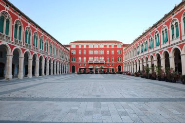 Bölünme, Hırvatistan, 03.11.2025. Güney Hırvatistan 'da bir şehir olan Split' in sokak sahneleri ve şehir fotoğrafları