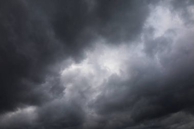 Gökyüzündeki fırtına bulutları