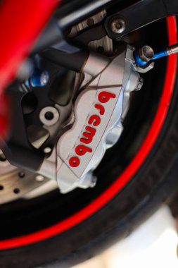 Bölünme, Hırvatistan, 09.01.2026.Brembo frenleri yüksek kaliteli fren sistemleri