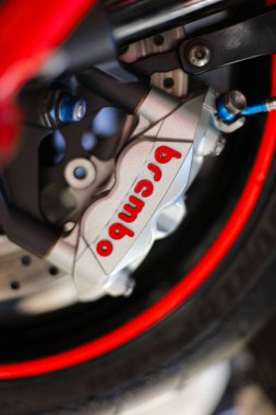 Bölünme, Hırvatistan, 09.01.2026.Brembo frenleri yüksek kaliteli fren sistemleri