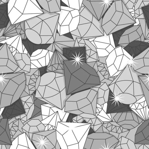 Gri mücevherler vektörsüz desen