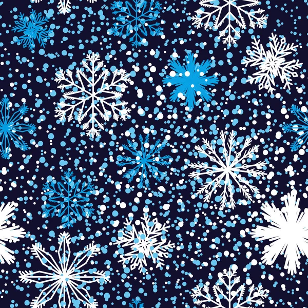 Kar fırtınası pürüzsüz desen