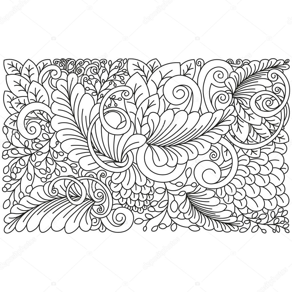 plant antistress vector coloring
