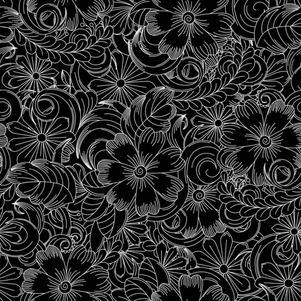 siyah süslemesiz desen