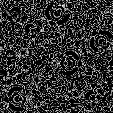 Beyaz örgü çiçeksiz desen