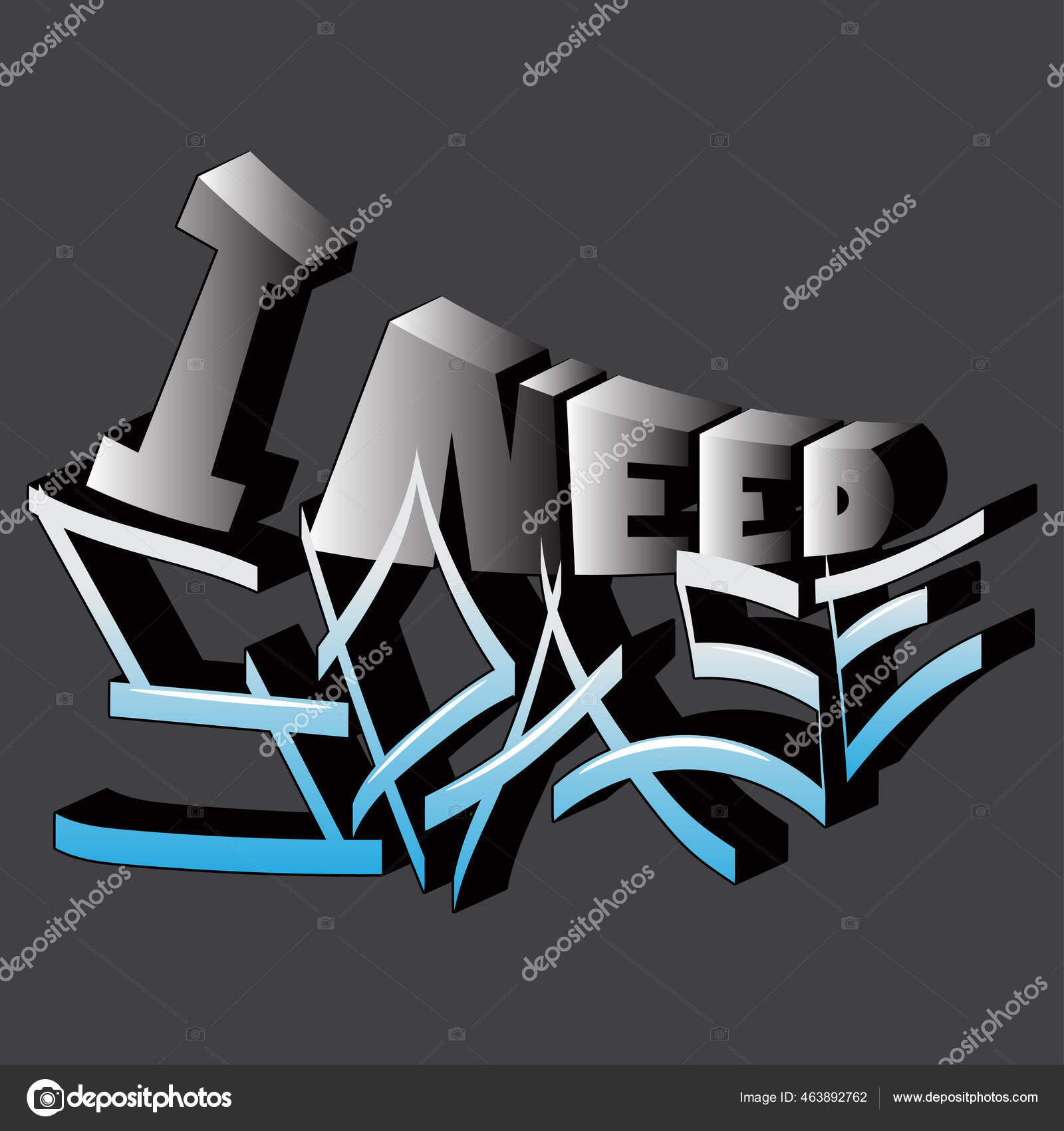 Vektor Inschrift Need Space Einzigartig Schone Buchstaben Halbrunder Form Isolierte Vektorgrafik Lizenzfreie Grafiken C Lavludamilla 463892762 Depositphotos