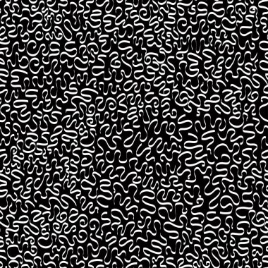 Dalgalı kurdelelerden kusursuz vektör süsü. soyut sonsuz arkaplan resmi