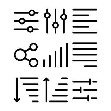 Sunum için taslak biçimli kullanıcı arayüzü simgesi