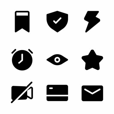 Web sitesi ve mobil piksel için kullanıcı arayüzü simgesi mükemmel