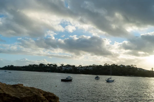 Uitzicht Rivier Zwaan Perth West Australië — Stockfoto