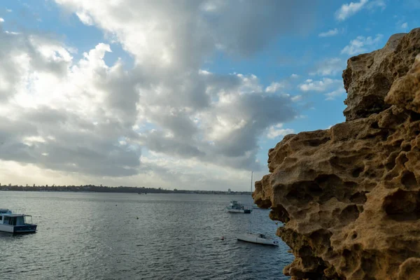 Uma Vista Rio Cisne Perth Austrália Ocidental — Fotografia de Stock