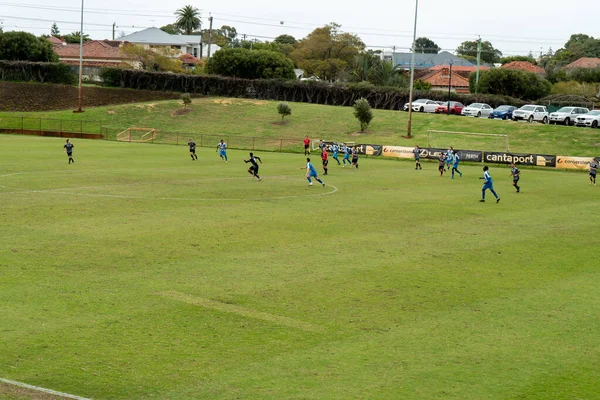 Partido Fútbol Perth Australia Occidental —  Fotos de Stock