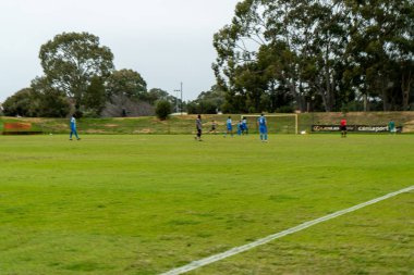 Perth, Batı Avustralya 'da bir futbol maçı.