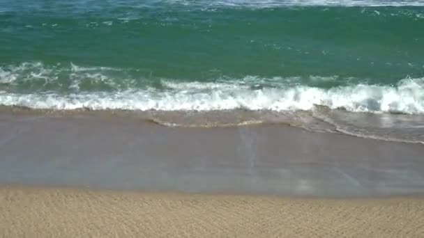 Κύματα Και Νερό Στις Παραλίες Mandurah Κοντά Στο Περθ Δυτική — Αρχείο Βίντεο