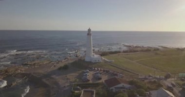 Uruguay, Rocha, La Paloma deniz fenerinin havadan görünüşü.