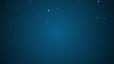 Düşen parçacıklar, arka plandaki kar tanelerini canlandırır. Soyut kar düşüşü 3d canlandırmasıName