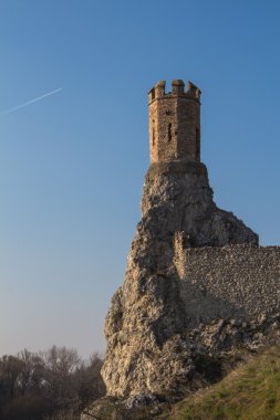 Kızlık Tower adlı kale Devin, Slovakya
