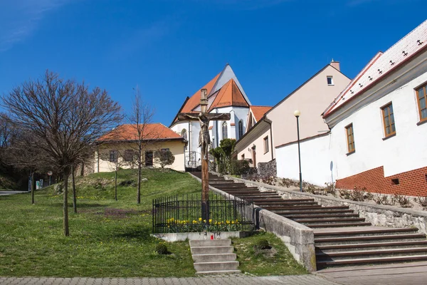Obec Svatý Jur, Slovensko — Stock fotografie