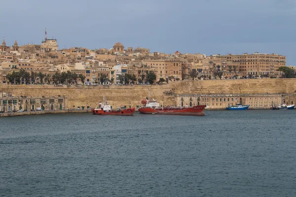 Valletta, de hoofdstad van de Republiek Malta — Stockfoto