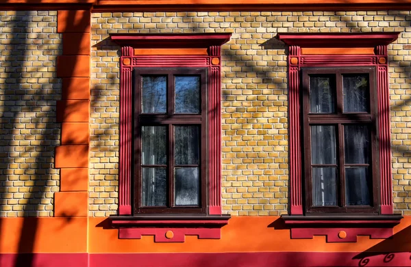 Jesień windows — Zdjęcie stockowe