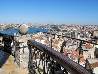 Galata Kulesi Istanbul Şehir Manzaralı