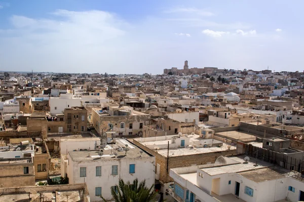 Uitzicht op de stad van Ribat in Sousse, Tunesië — Stockfoto