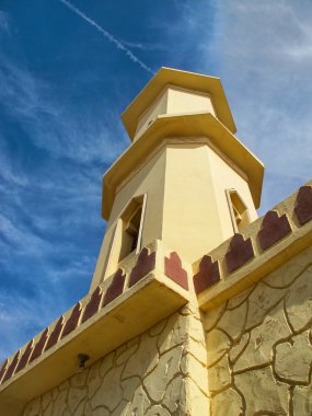 Mısır'daki bir caminin minaresi