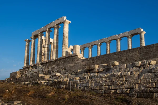 Tempel van Poseidon, Griekenland — Stockfoto