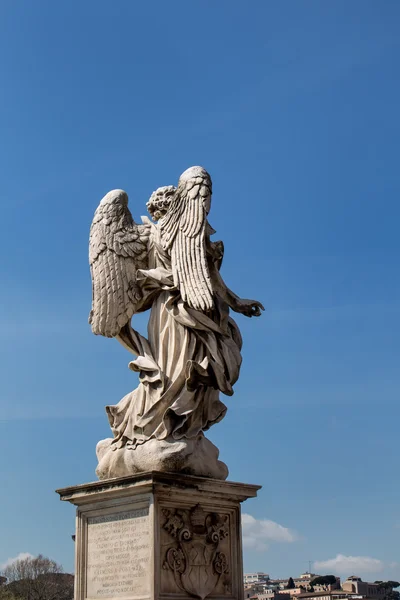 Estátua de um Anjo, Roma, Itália — Fotografia de Stock