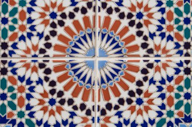 Fas süs dekorasyonu ile fayans