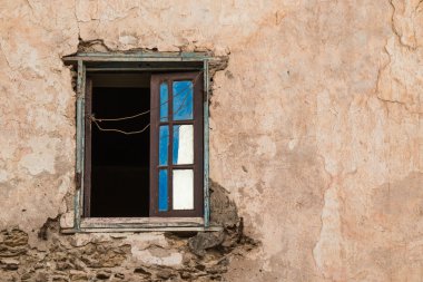 Pencere bir yansıması ile