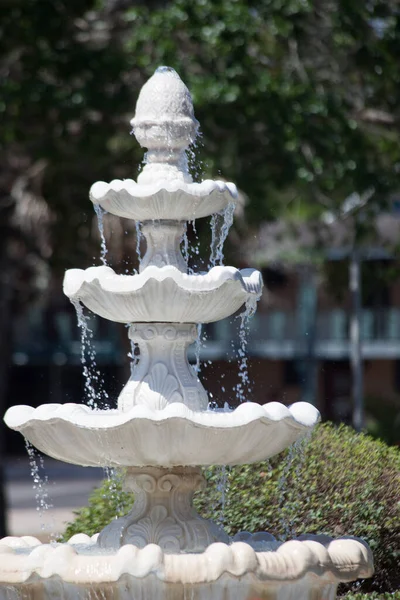 Fountain Water Sunshine — Foto de Stock